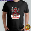 Krampus Nightmare Skeletons graphic shirt