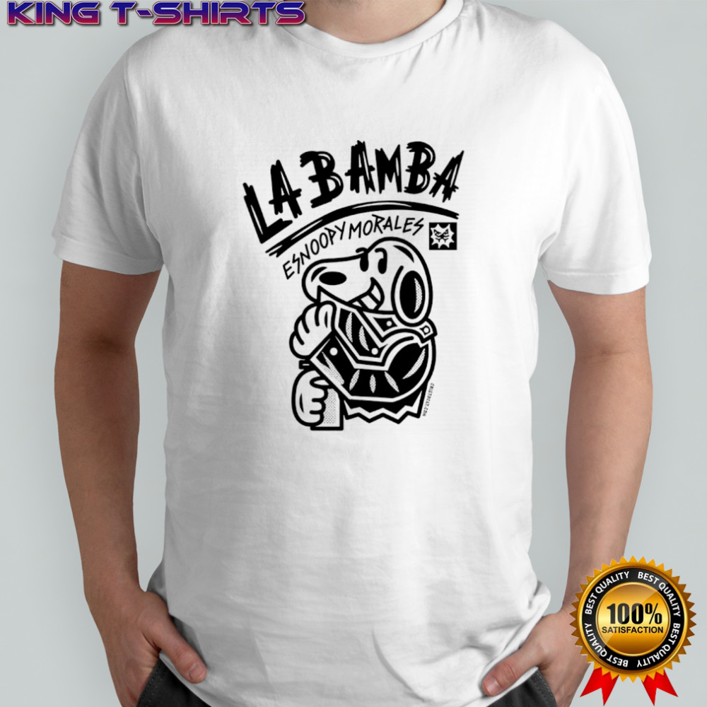 La Bamba Snoopy Morales graphic shirt