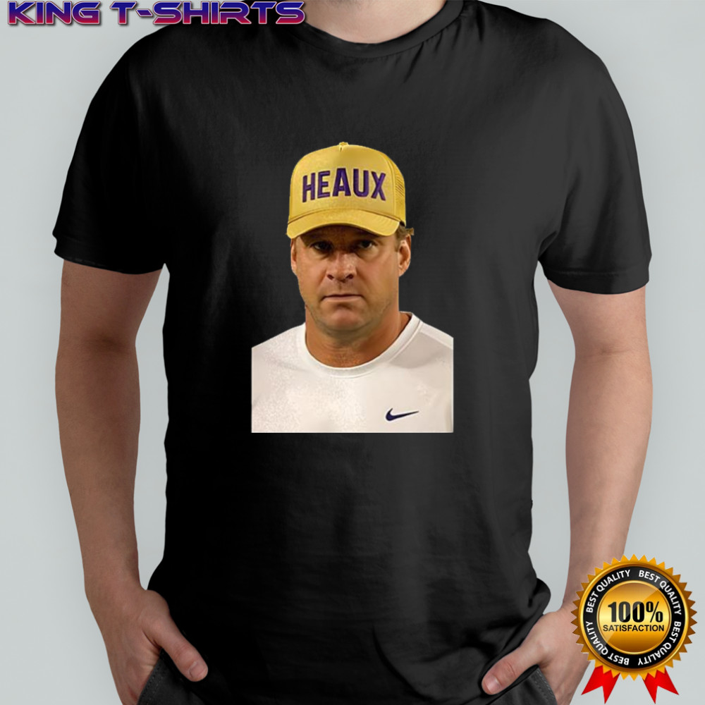 Lane Kiffin yellow hat Heaux shirt