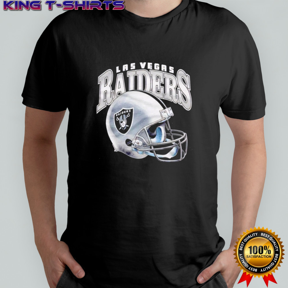 Las Vegas Raiders Gradient Helmet Shirt