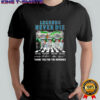 Legends never die Philadelphia Eagles walking Abbey Road signaturs shirt