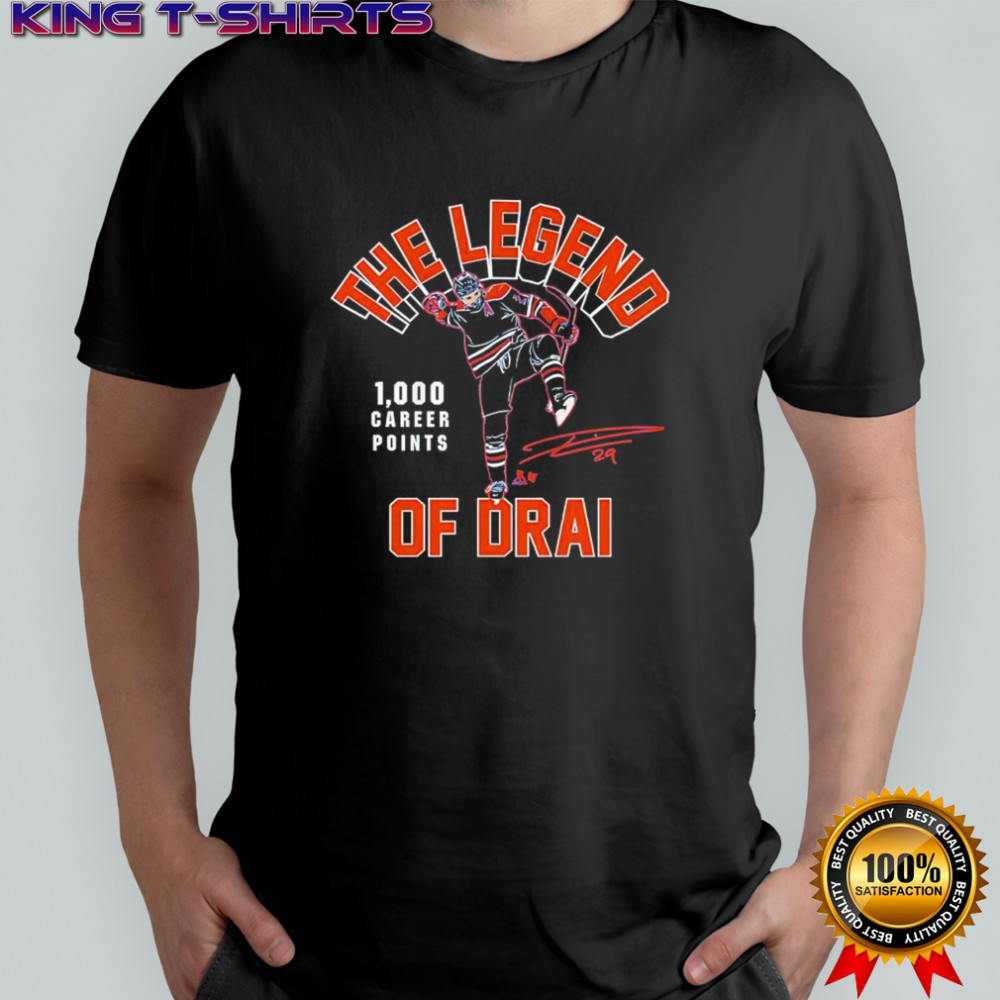 Leon Draisaitl The Legend of Drai 1,000 Points shirt