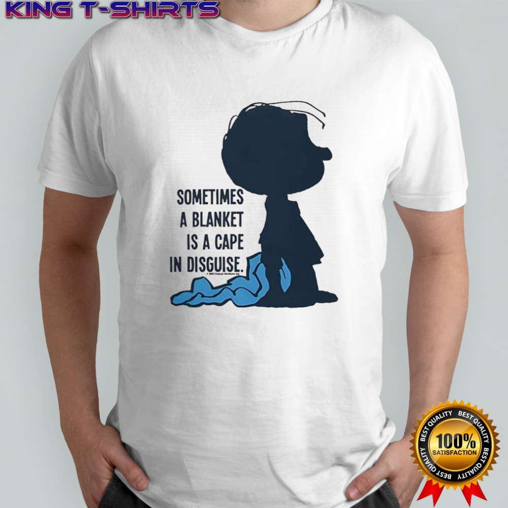 Linus Sometimes A Blanket Is A Cape In Disguise Adult shirt