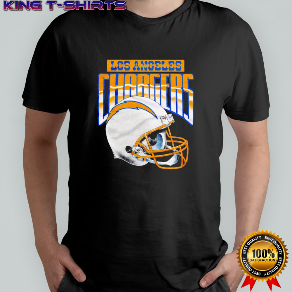Los Angeles Chargers Gradient Helmet Shirt