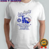 Los Angeles Dodgers MLB American national league logo ball retro shirt
