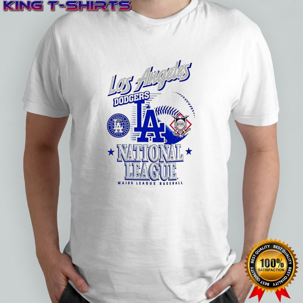 Los Angeles Dodgers MLB American national league logo ball retro shirt