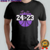 Los Angeles Lakers Kobe Bryant 24 over 23 Lebron James shirt