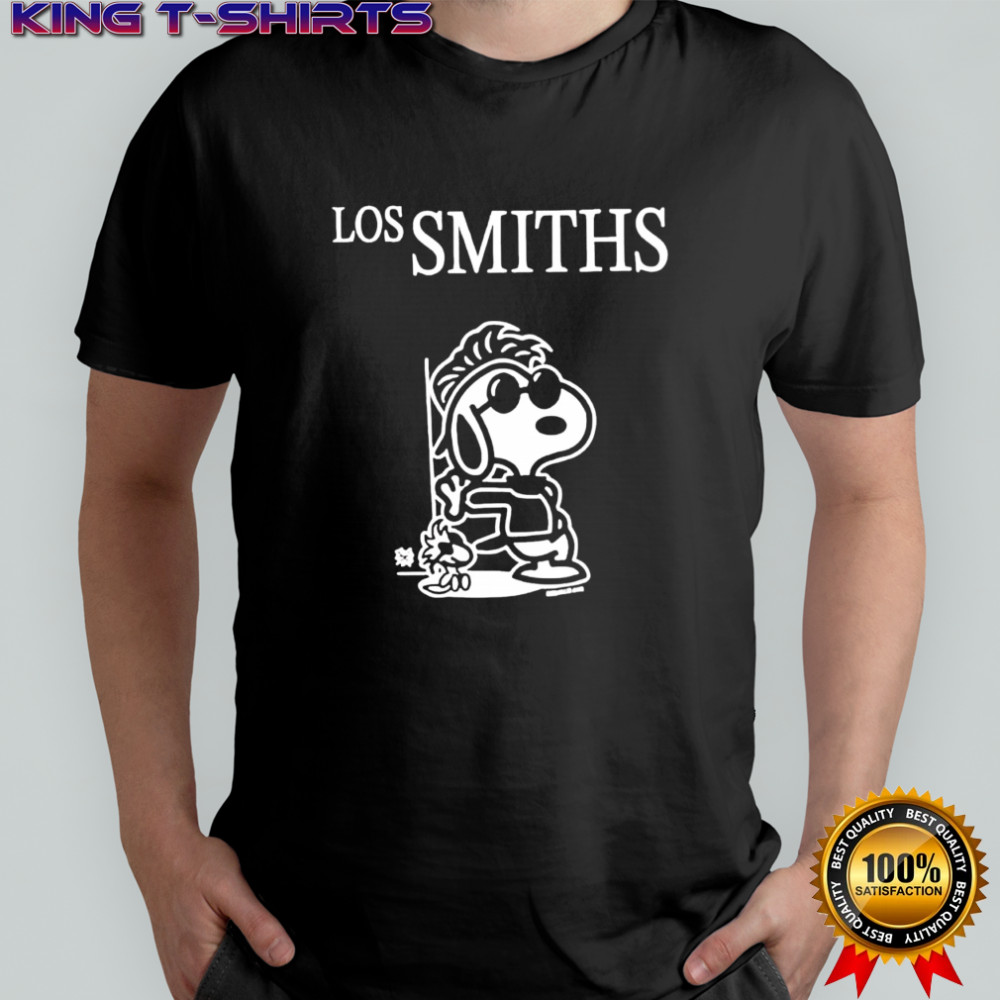 Los Smiths Joe Cool Snoopy and Woodstock shirt