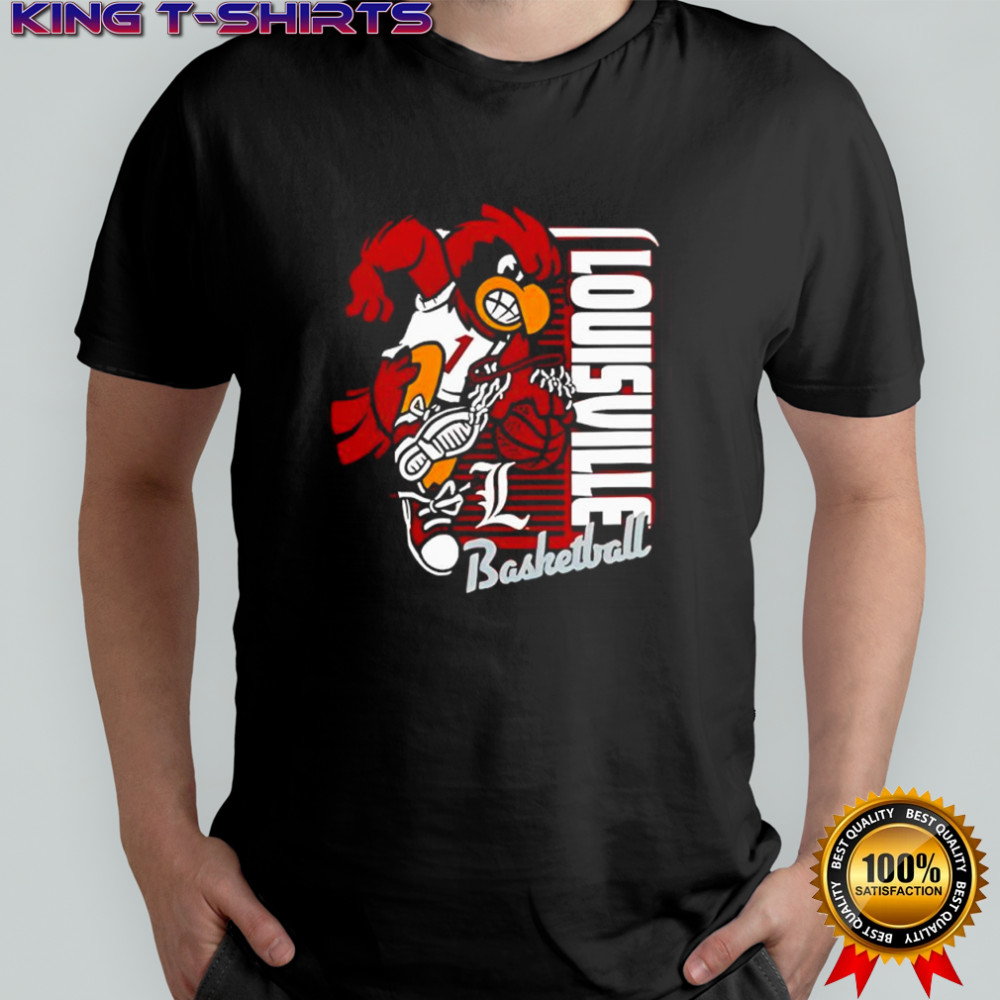 Louisville Cardinals Red Modern Mascot Basketball shirt