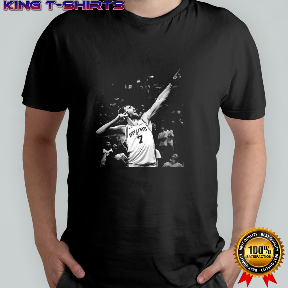Luke Kornet San Antonio Spurs after game winning block against Orlando Magic shirt
