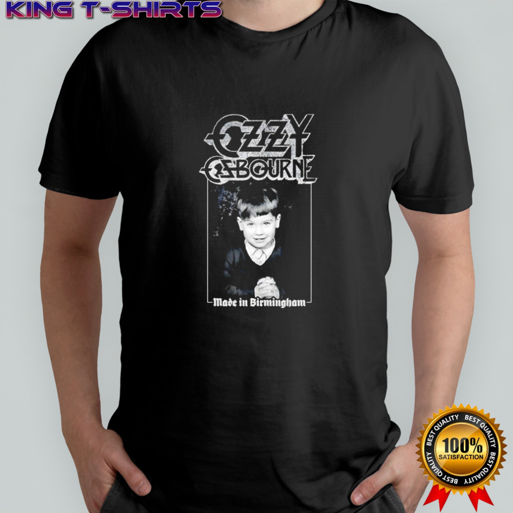 Made In Birmingham Ozzy Osbourne merchandise shirt