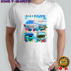 Maldives collage beach scenes Male City Maafushi Vaadhoo Biyadhoo island shirt