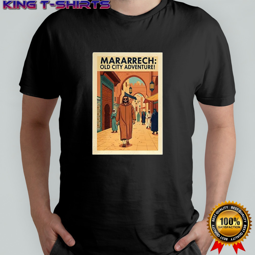 Mararrech old City adventure shirt