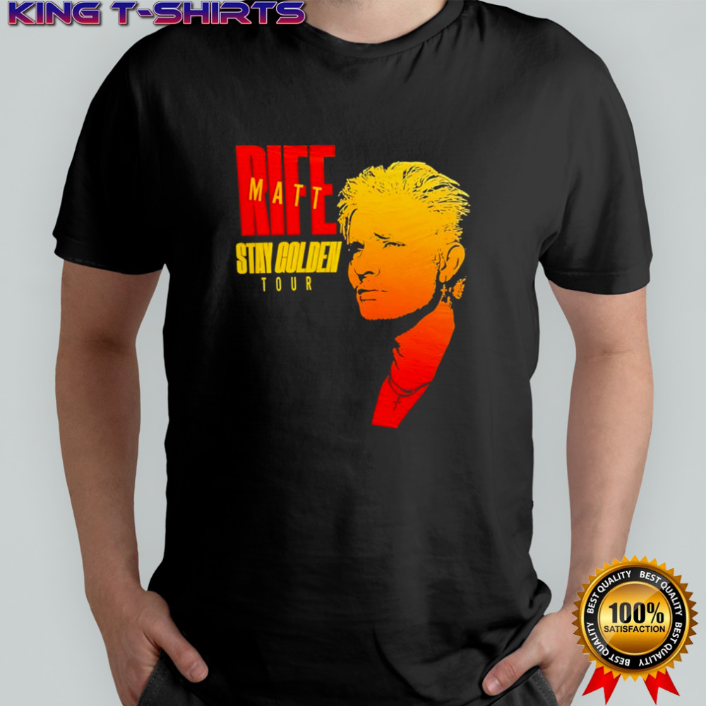 Matt Rife Stay Golden tour shirt