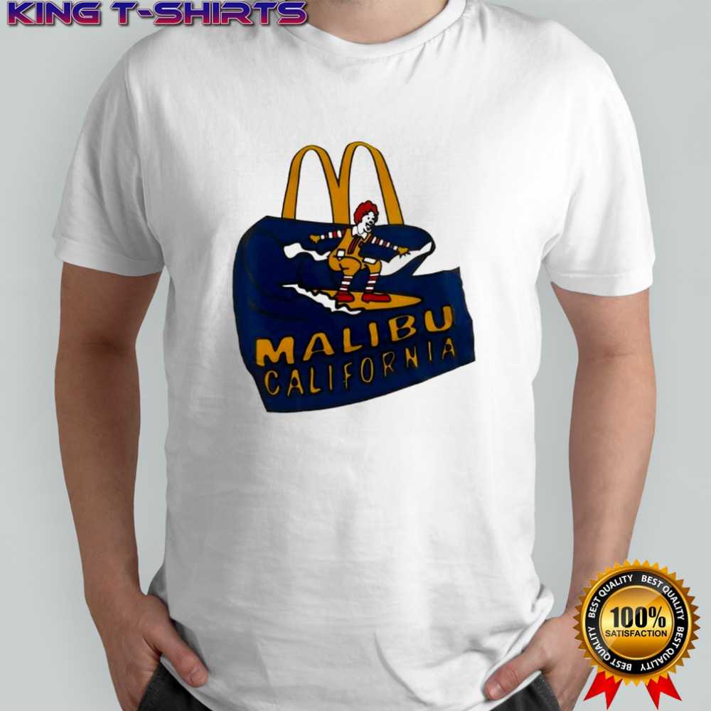 McDonald’s Malibu California graphic shirt