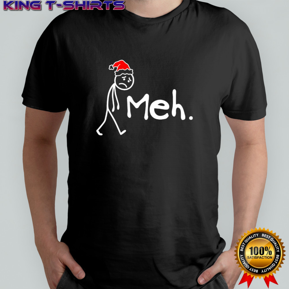 Meh. Funny Christmas Introvert shirt