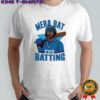 Mera Bat Meri Batting Hindi phrase in India for cricket T-shirt