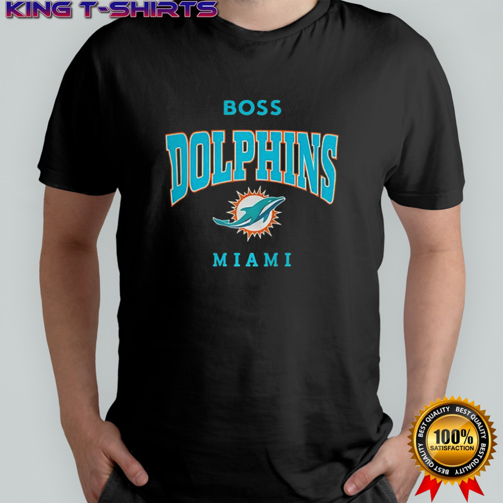 Miami Dolphins NFL Boss logo shirt