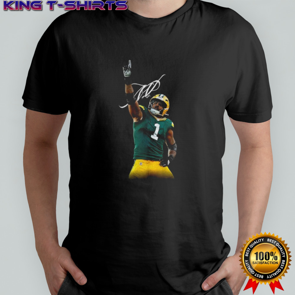 Micah Parsons 1 posing Green Bay Packers Football NFL 2025 shirt