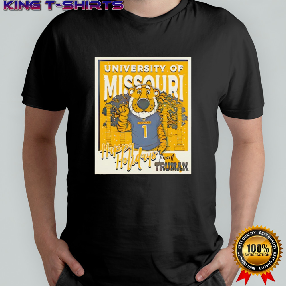 Missouri Tigers Snowy Polaroid shirt