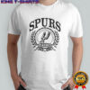 Naional basketball association San Antonio Spurs Crest logo shirt