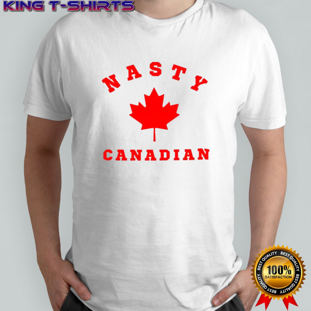 Nasty Canadians flag shirt