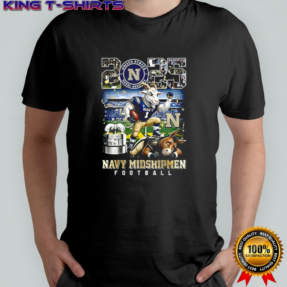 Navy Midshipmen Football Defeat Army Black Knights 2025 shirt