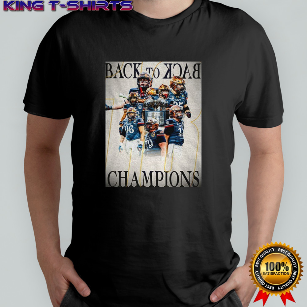Navy Midshipmen Go Navy Back to Back champions shirt