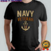 Navy Veteran Patriotic Military Pullover with Anchor US shirt