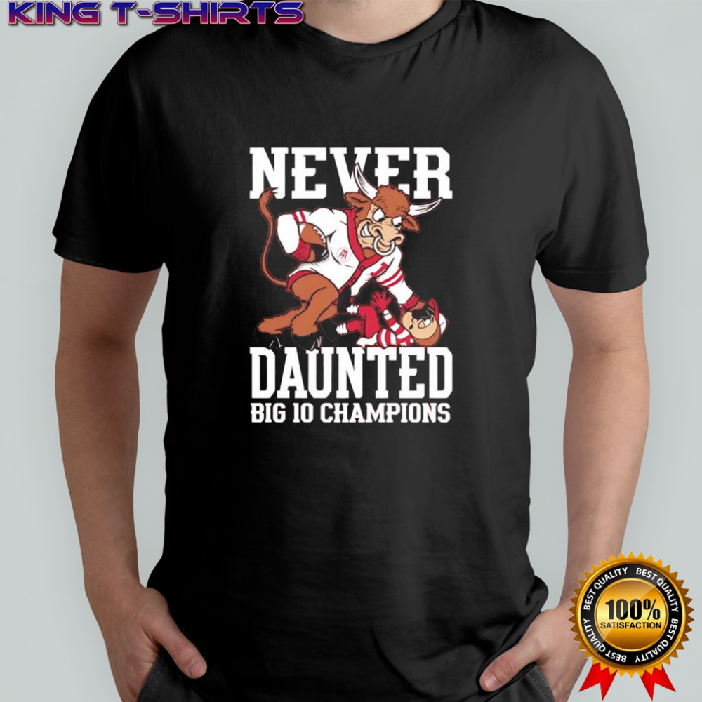 Never Daunted Hoosier the Bison Big 10 Champions shirt