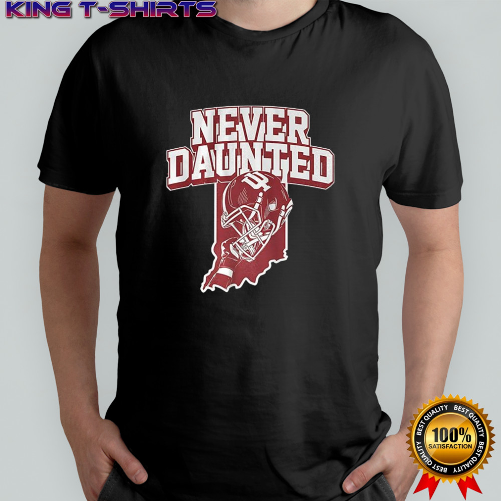 Never Daunted Indiana Hoosiers football shirt