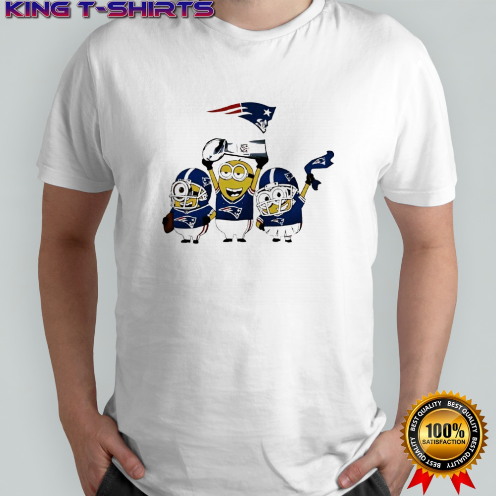New England Patriots Minions Celebrate Football Shirt