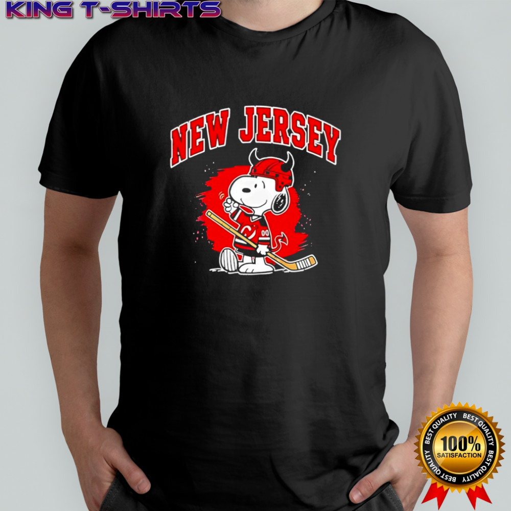 New Jersey Devils hockey Snoopy Peanuts 2026 shirt