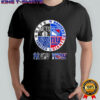 New York Giants New York Yankees York Nets New York Rangers mashup logo shirt