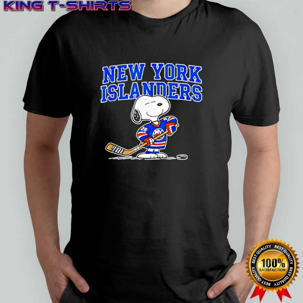 New York Islanders hockey Snoopy Peanuts 2026 shirt