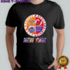 New York Knicks New York Mets New Jersey Devils New York Giants mashup logo shirt