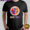 New York Knicks New York Mets New York Giants mashup logo shirt
