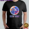 New York Mets New York Rangers New York Yankees New York Giants mashup logo shirt