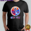 New York Rangers New York Mets New York Giants mashup logo shirt