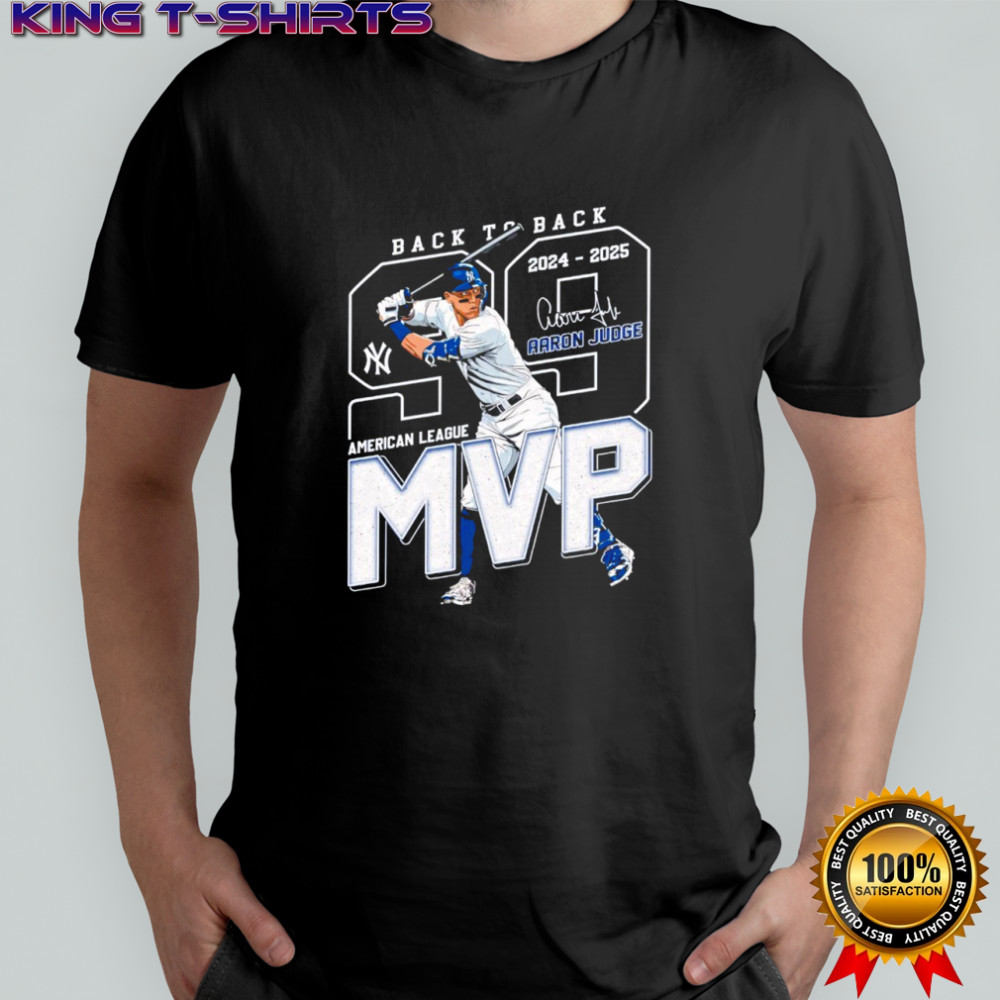 New York Yankees Aaron Judge American League MVP signature shirt