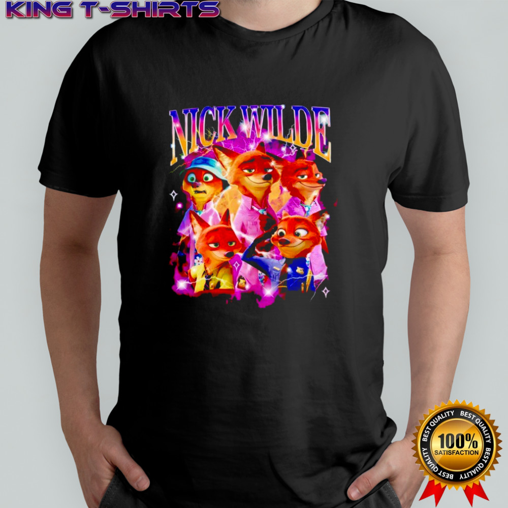 Nick Wilde Zootopia 2 Fox Disney shirt