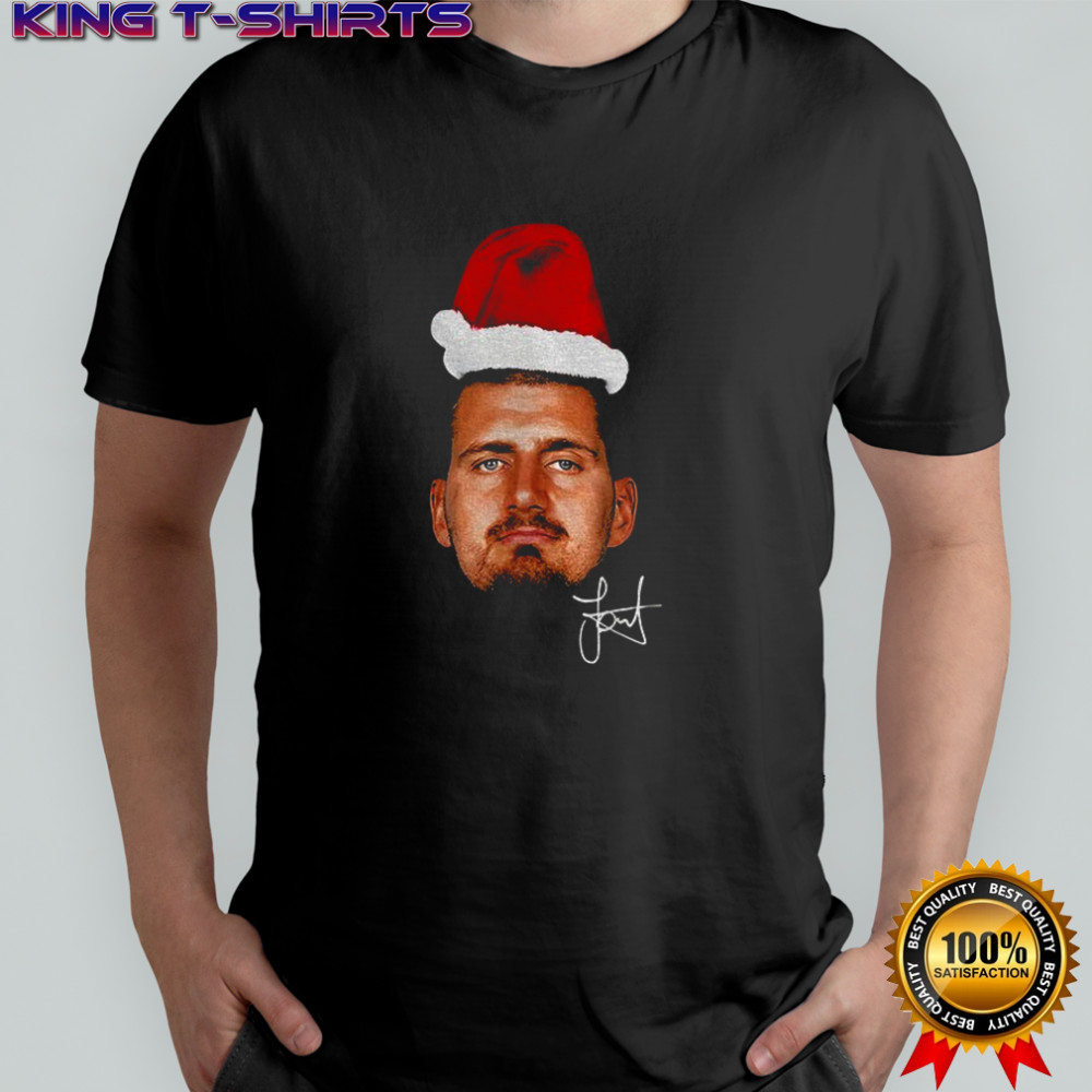 Nikola Jokic Santa Hat Ugly Christmas Denver Nuggets shirt
