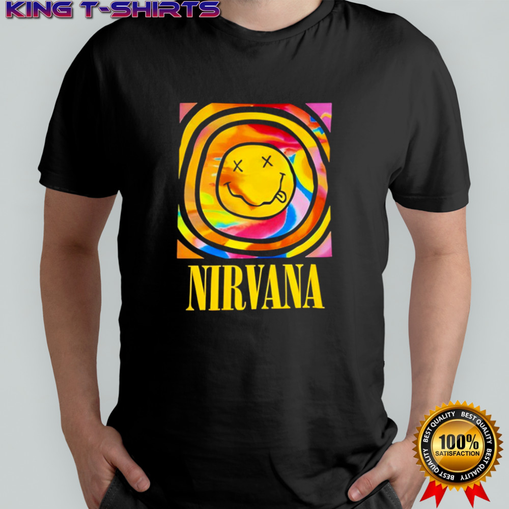 Nirvana Smiley Face Vintage Nirvana 90’S Shirt