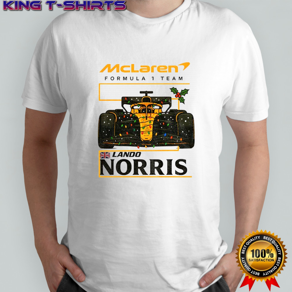 Norris Formula One McLaren Merry Christmas shirt