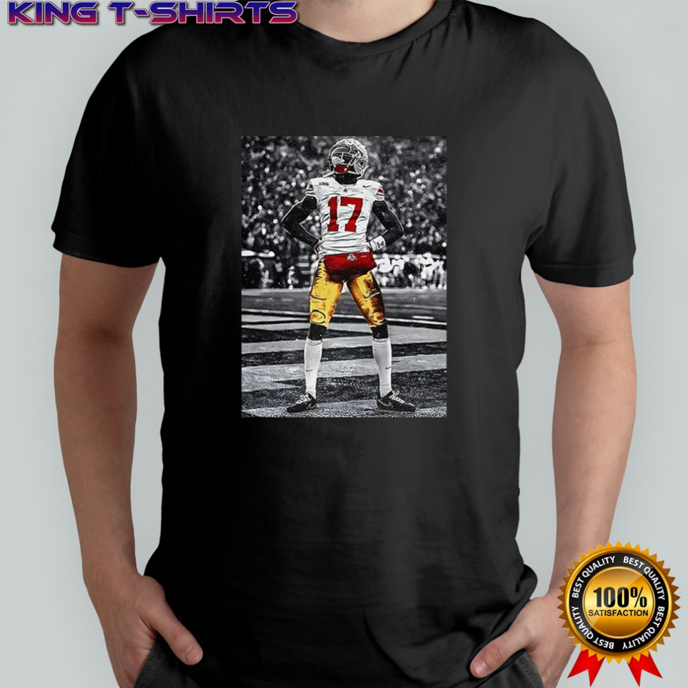 Ohio State Buckeyes Carnell tate standing shirt