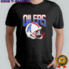 Oilers Football Gradient Helmet Shirt