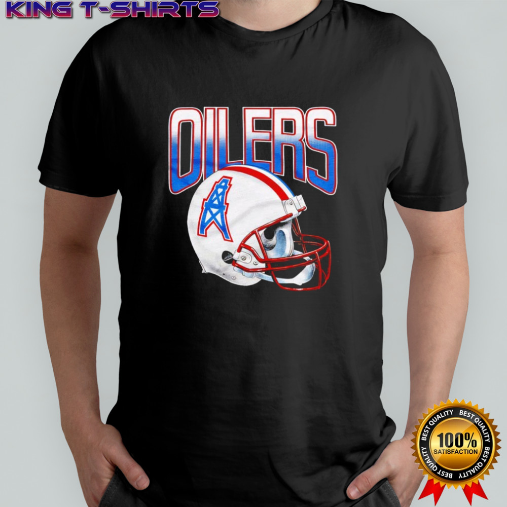 Oilers Football Gradient Helmet Shirt