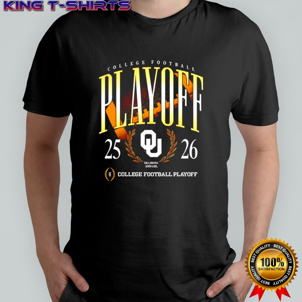 Oklahoma Sooners ’25-’26 College Football Playoff shirt