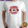 Oklahoma Sooners and Alabama Crimson Tide 2025 CFP First Round Matchup shirt