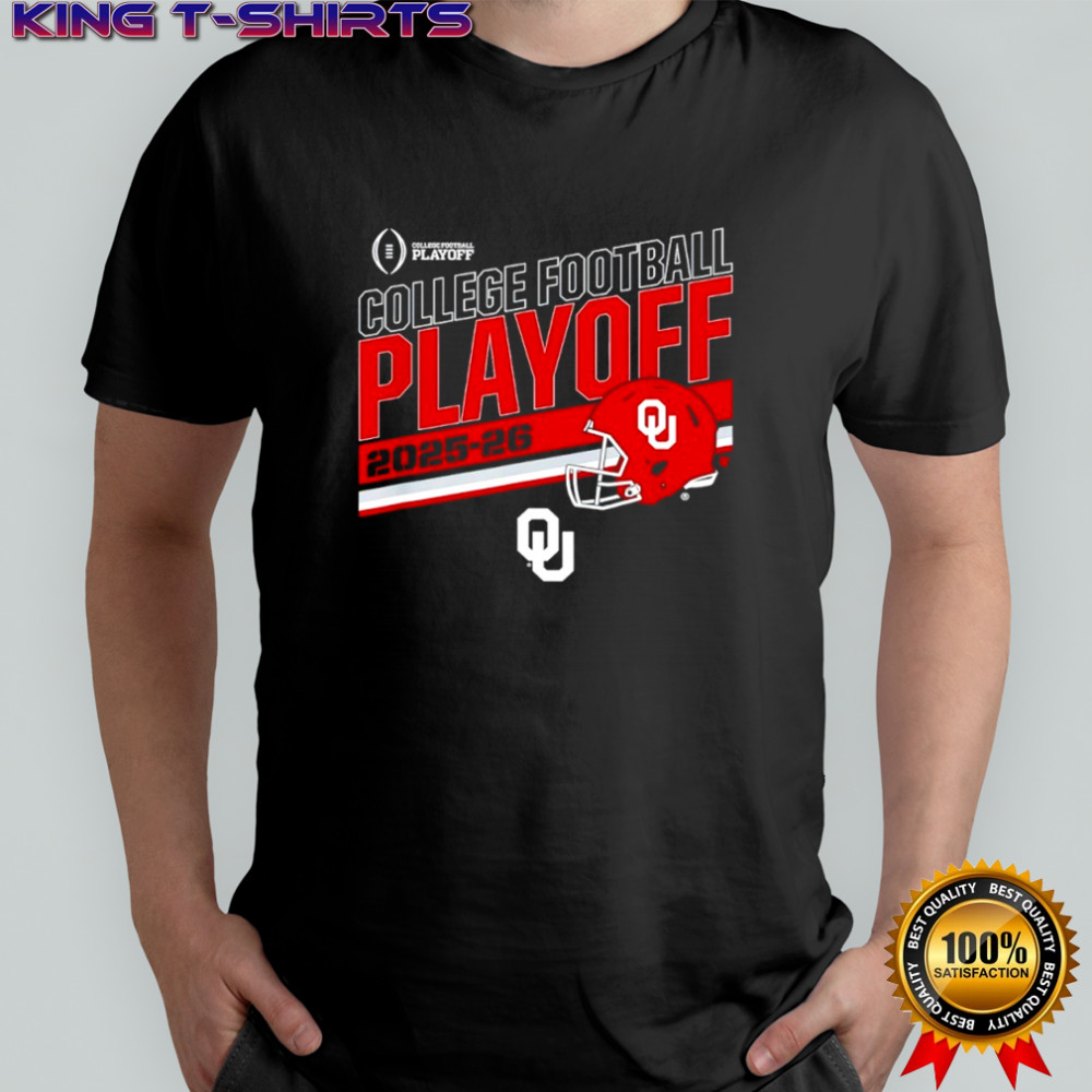 Oklahoma Sooners College Football Playoff Stripe 2025 shirt